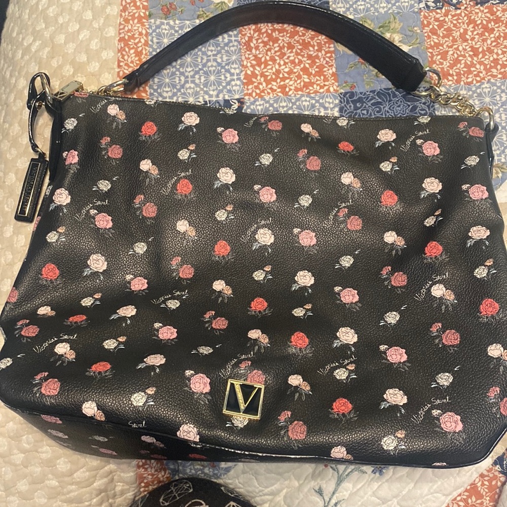 Victoria's Secret flower purse.
